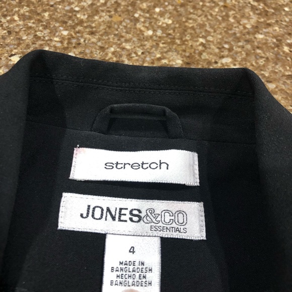 NWT Jones & Co Essential Stretch Womens Blazer - Picture 3 of 8